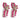 Mid century GIA Burma no heat pink sapphire diamond 18k platinum earrings