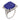 Art Deco lapis lazuli diamond platinum cocktail ring Rings Jack Weir & Sons