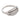 Mid Century baguette and round diamond platinum ring