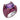 Vintage 10.00 carat amethyst ruby 18k gold cocktail ring