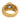 Retro 3.80 carat old mine cut diamond 18k yellow gold bezel ring Rings Jack Weir & Sons