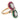 Edwardian diamond ruby emerald 14k yellow gold Toi Et Moi ring Jack Weir & Sons