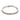 Contemporary diamond platinum eternity band