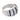 Vintage carré cut sapphires diamond 14k white gold band ring Rings Jack Weir & Sons
