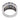 Vintage carré cut sapphires diamond 14k white gold band ring Rings Jack Weir & Sons