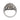 Antique rose cut diamond 18k white gold bombe ring Rings Jack Weir & Sons
