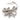 Mid Century 3.00 carat diamond platinum brooch Jack Weir & Sons