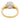 GIA 1.50 carat diamond 18k yellow gold platinum engagement ring