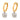 GIA 2.12 carat old mine cut diamond 18k gold platinum earrings