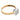 GIA 1.03 carat diamond 18k yellow gold platinum bezel set ring