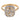 GIA 1.51 carat old mine cut diamond 18k yellow gold cluster engagement ring Rings Jack Weir & Sons