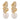 Mid Century pearl diamond 18k yellow gold earrings