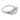 Vintage GIA 1.37 carat diamond 18k white gold engagement ring