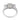 Vintage GIA 1.37 carat diamond 18k white gold engagement ring