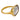 Contemporary GIA 1.41 carat rose cut diamond 18k yellow gold bezel ring