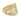 Vintage 4.00 carat diamond 18k yellow gold cocktail ring
