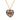 Victorian diamond seed pearl 14k yellow gold heart necklace brooch