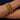 Retro 18k rose gold tank bracelet
