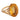 Vintage 14.00 carat citrine 14k yellow gold cocktail ring
