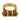Vintage ruby sapphire 18k yellow gold architectural hammered ring