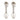 Vintage pearls diamond 18k white gold drop earrings