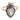 Victorian paste diamond synthetic sapphire 14k gold ring