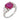 French Mid Century 3.55 carat Burma ruby diamond platinum ring
