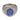 Mid Century GIA 3.85 carat no heat sapphire diamond 18k white gold ring
