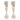 Cartier 5.00 carat diamond 18k yellow gold drop earrings