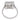 Art Deco 1.55 carat geometric step cut diamond 18k white gold ring
