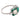 Art Deco style diamond emerald platinum toi et moi ring