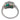 Art Deco style diamond emerald platinum toi et moi ring