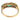 Victorian emerald diamond 14k yellow gold 5 stone ring