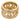 Cartier French diamond 18k yellow gold Entrelacés C band