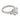 Vintage GIA 1.53 carat diamond platinum engagement ring