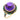 Art Nouveau 7.25 carat amethyst 14k yellow gold enamel cocktail ring