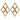 Chaumet French vintage 18K yellow and white gold earrings