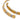 Bvlgari 18k yellow gold and steel Parentesi choker necklace
