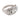 Vintage 1.70 carat diamond low carat gold and silver ring