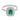 Vintage Colombian emerald diamond 18k white gold cluster ring