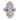 Art Deco diamond sapphire platinum ring