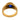 Vintage sapphire diamond 18k yellow gold ring