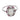 Art Deco GIA 1.00 carat diamond ruby platinum engagement ring