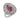 Vintage GIA 2.84 carat no heat pink sapphire diamond white gold ballerina ring Rings Jack Weir & Sons