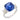 Contemporary GIA 8.09 carat Ceylon sapphire diamond platinum three stone ring