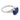 Mid Century GIA 5.45 carat Ceylon sapphire diamond platinum ring