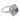 Vintage 1.35 carat sapphire diamond platinum ring pendant