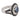 Contemporary 6.30 carat black and white diamond 18k white gold cocktail ring Rings Jack Weir & Sons