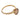 Vintage GIA 2.40 carat 14k yellow gold engagement ring