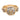 Vintage GIA 3.52 carat old mine cut diamond 18k yellow gold trilogy ring
